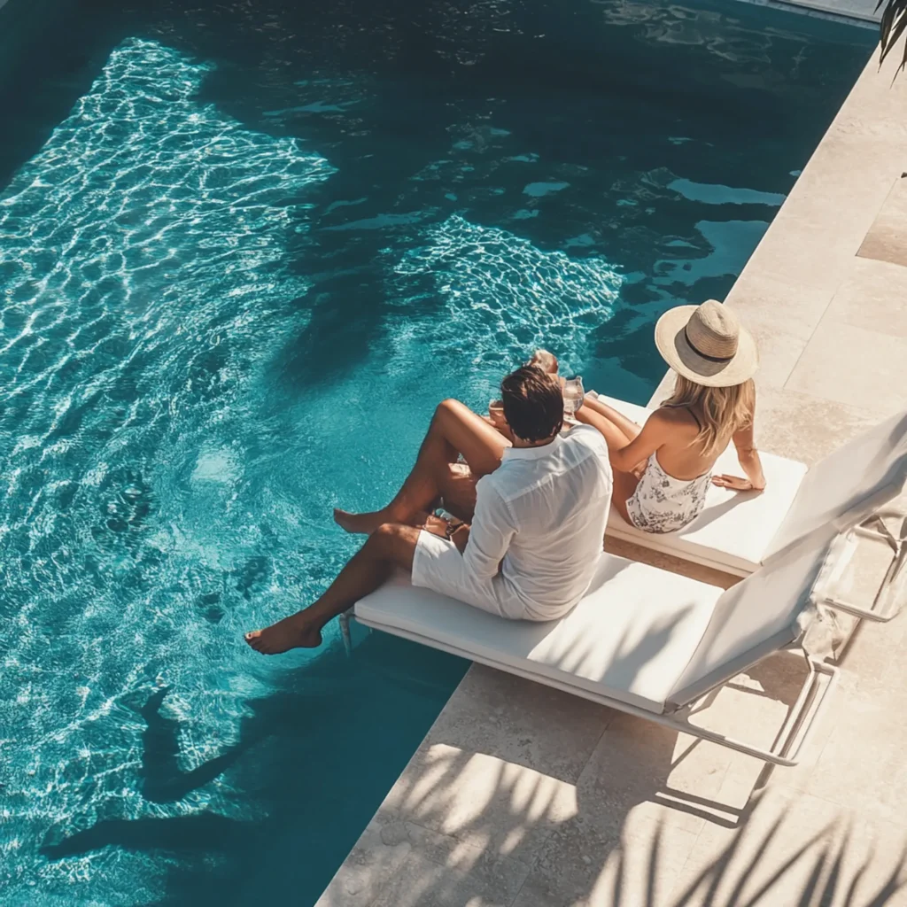 Hotel Galion, Île de Ré, Swimming Pool, Couples
