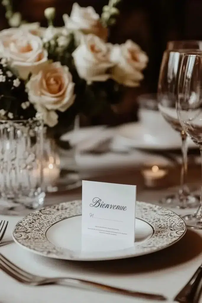 table mariage evenenements